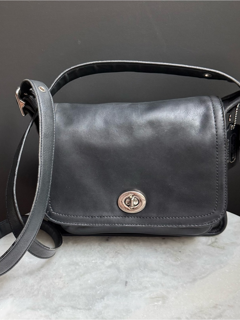 Coach Rambler Legacy 2012 Archive Collection-black leather 🖤